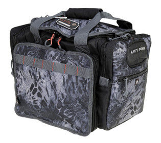 The Range Bag features a practical way of storing all the essentials a handgun or long gun shooter needs to bring along.